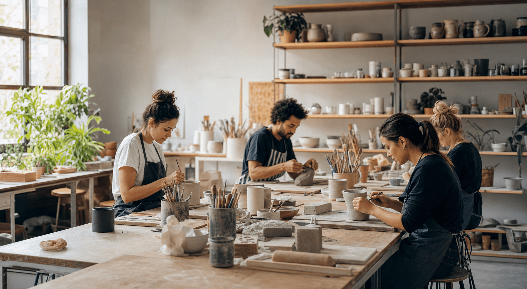 Private atelier table